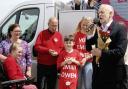 Jeremy Corbyn on his visit to Colwyn Bay and Aberconwy candidate Emily Owen in 2017