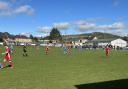 A photo from Rhyl's 2-1 win at Nantlle Vale