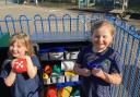Pupils at Bodnant Community School in Prestatyn enkoy the new equipment and resources.