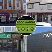Some of the businesses that were rated.