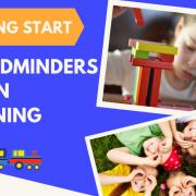 A promotional poster for the Flying Start open evening