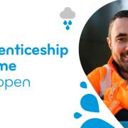 Welsh Water are offering 44 apprentice roles this year.