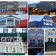 Four commercial properties in Rhyl that saw improvements.