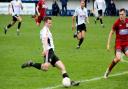 A photo from Rhyl's defeat to Holyhead Hotspur