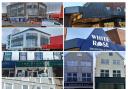 Four commercial properties in Rhyl that saw improvements.