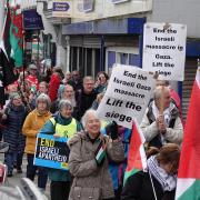 Prestatyn’s Voices for Peace and other peace groups across North Wales organised the march