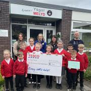 Ysgol Melyd were lucky enough to receive the Tesco Community Grant of £1,500!