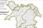 The Boundary Commission for Wales\' original consultation on a new electoral map of Wales, cutting the number of Welsh MPs from 40 to 29. Image - Boundary Commission for Wales.