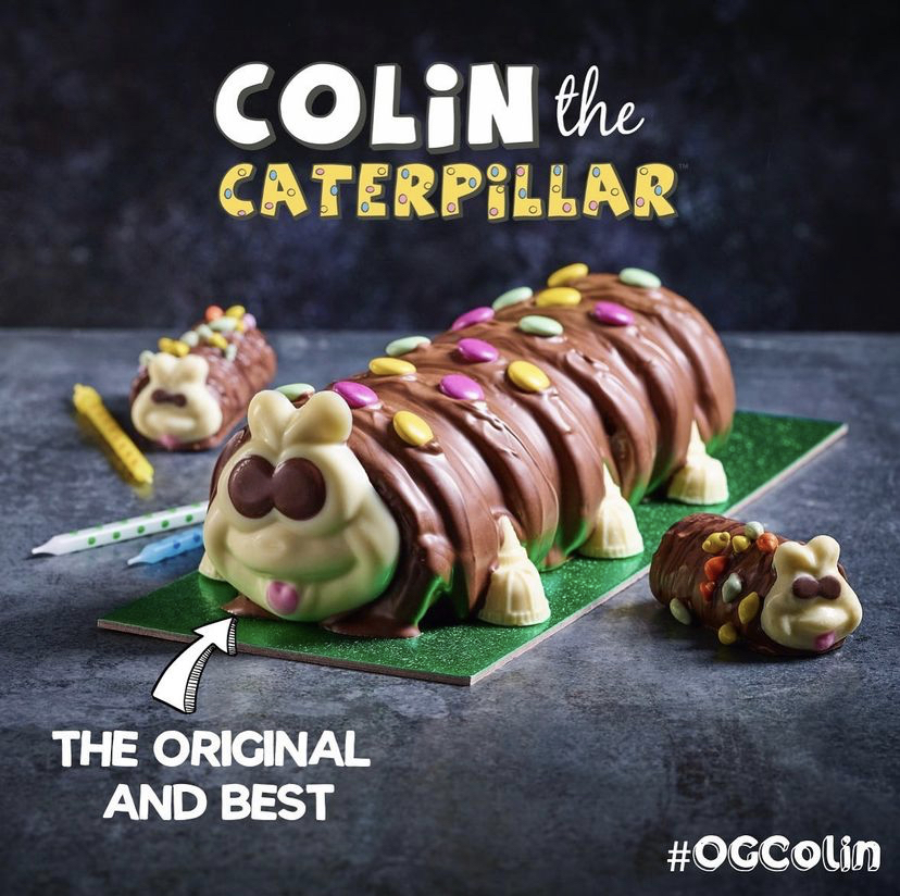 Colin the Caterpillar. Picture: Colin the Caterpillar / Marks and Spencer //Instagram