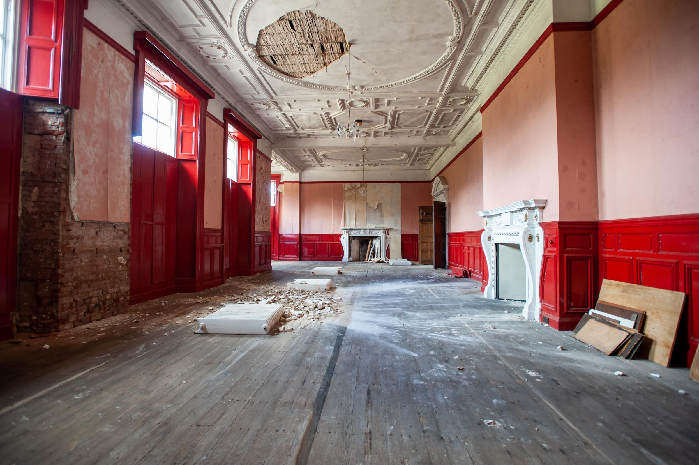 Kinmel Hall has been unoccupied since 2000. Picture: Permissiong granted by Allsop