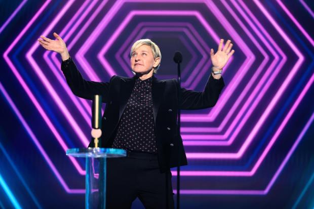 Ellen DeGeneres at People’s Choice Awards 2020