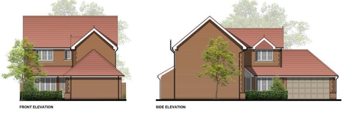 How one of the four-bed homes on Parc Aberkinsey could look Pic: Anwyl (in planning docs - clear for use by all partners)