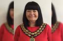 Kay Redhead, new mayor of Towyn and Kinmel Bay. Pictures submitted by cllr Kay Redhead