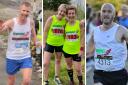 Ben Hudson at Lytham, Cheryl Frost and Kay Hatton, and Will Williams at the Mid Cheshire 5k.