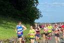 Rachel Shipley competing in the North Wales 10km championships