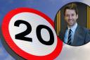 Sam Rowlands MS has long campaigned against the 20mph speed limits in Wales.