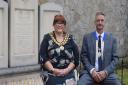 Mayor Louise Formston and Consort Andrew Formston