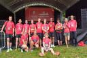 The Prestatyn crew who enjoyed their outing to the Cardiff half-marathon