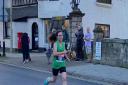 Rachel Shipley running in the Oswestry 10k