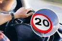 Drivers will be protesting against the 20mph speed limits this weekend.