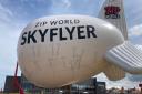 The Skyflyer in Rhyl following an inflation last year
