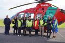 TfW visit to Wales Air Ambulance's Cardiff base.