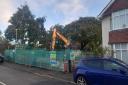 The bungalow purchased by Denbighshire County Council six years ago has been demolished
