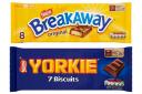 News of Breakaway and Yorkie biscuit bars being discontinued follows Nestle's announcement in November 2023 it was discontinuing Caramac and Animal Bars.