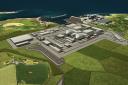 Undated handout file image of an artists impression of a planned nuclear power station at Wylfa on Anglesey. Horizon Nuclear Power has announced it will be ceasing its activities to develop two projects in the UK following a decision by Japanese giant