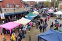 Monthly Street Market, Queen's Square Wrexham