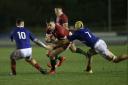 Action from Wales' win over France (Photo: WRU Twitter)