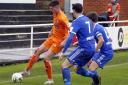 Conwy Borough were beaten by Ruthin Town in the Nathaniel MG Cup