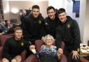 RGC squad members visit Blind Veterans UK's Llandudno Centre