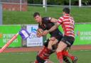 Dion Jones in action for RGC (Photo by Tony Bale)