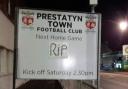Prestatyn Town's supporters haven't taken recent events well