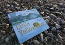 The Little Yellow Boat, by Diane Woodrow, pictured on Pensarn Beach.