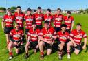 The Rhyl youth team that won the bowl at the sevens tournament. Photo: Brian Hill