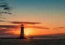 Talacre Beach at sunset. Picture by Craig Grimshaw