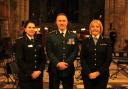 Emergency services carol evening at St Asaph Cathedral. Photos: NWP