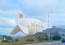 The Skyflyer in Rhyl this morning (June 29)