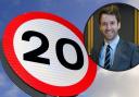 Sam Rowlands MS has criticised the impact that 20mph speed limits will have on bus services.