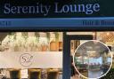 Serenity Lounge opening day.