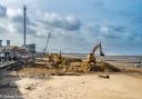 The Central Rhyl Coastal Defence Scheme is currently ongoing