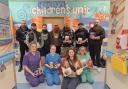Rhyl's Bearded Villains group makes donations to Glan Clwyd's children's ward