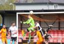 A photo from Rhyl's 3-0 defeat at Conwy Borough
