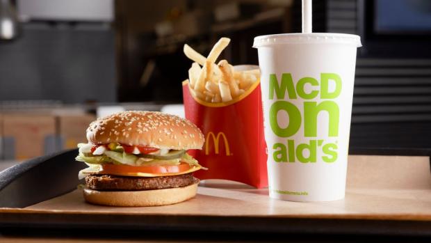 Rhyl Journal: The McPlant burger (McDonald’s/PA)