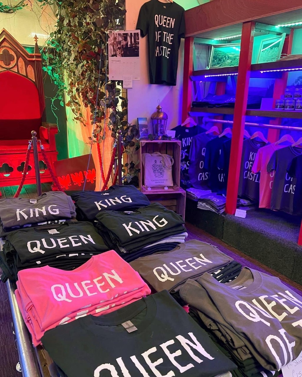 I’m A Celebrity King / Queen t-shirts