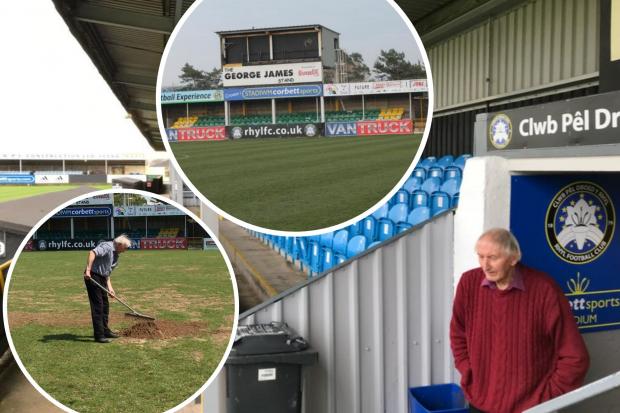 There is a stand named after George James at Belle Vue. Pictures of George at the club and working. Pictures: Submitted