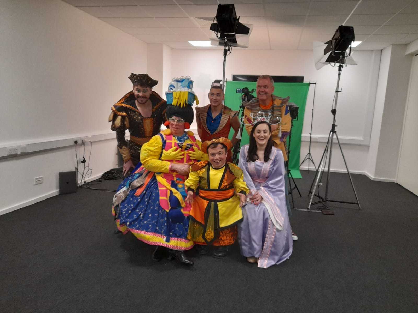 The cast are ready for panto! Picture: Suzanne Kendrick