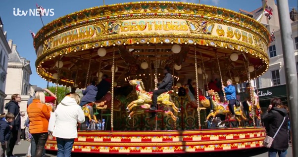 The carousel. Picture: ITV Wales/The Pier